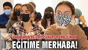 Karaburun Belediyesi Kurs Merkezi’nden eğitime merhaba!