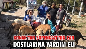 Konak’tan Şopengazi’nin can dostlarına yardım eli