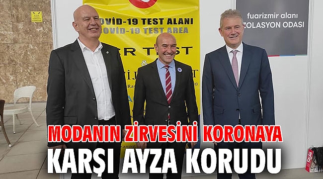 MODANIN ZİRVESİNİ KORONAYA KARŞI AYZA KORUDU