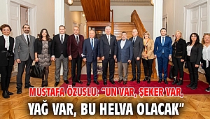 Mustafa Özuslu: “Un var, şeker var, yağ var, bu helva olacak”