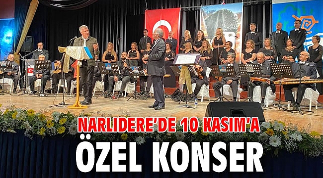 Narlıdere’de 10 Kasım’a özel konser