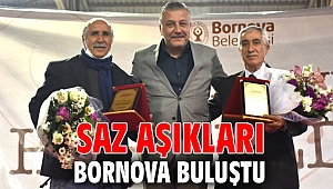 Saz aşıkları Bornova buluştu