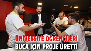 Üniversite öğrencileri Buca için proje üretti