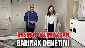 Başkan Çalkaya’dan Barınak Denetimi