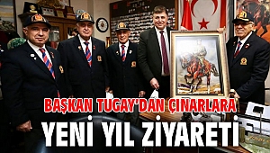 Başkan Tugay’dan çınarlara yeni yıl ziyareti