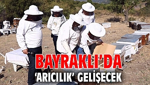 BAYRAKLI’DA ‘ARICILIK’ GELİŞECEK
