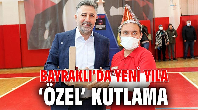 Bayraklı’da yeni yıla ‘Özel’ kutlama