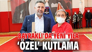 Bayraklı’da yeni yıla ‘Özel’ kutlama