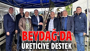 Beydağ'da üreticiye destek