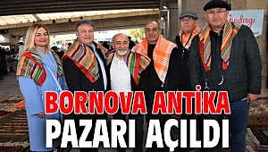 Bornova Antika Pazarı açıldı