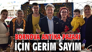 Bornova Antika Pazarı için gerim sayım