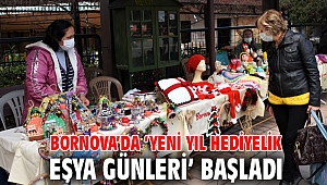 Bornova’da ‘Yeni Yıl Hediyelik Eşya Günleri’ başladı