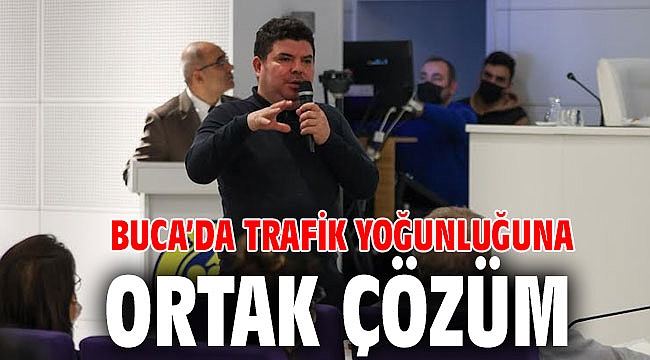 Buca’da trafik yoğunluğuna ortak çözüm