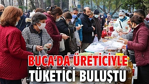 Buca’da üreticiyle tüketici buluştu