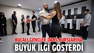 Bucalı gençler dans kurslarına büyük ilgi gösterdi