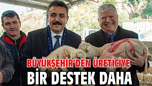 Büyükşehir'den üreticiye bir destek daha