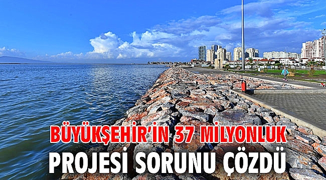 Büyükşehir’in 37 milyonluk projesi sorunu çözdü
