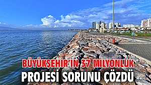 Büyükşehir’in 37 milyonluk projesi sorunu çözdü