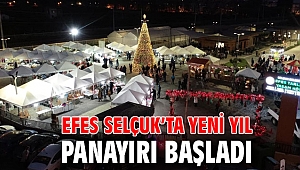 EFES SELÇUK’TA YENİ YIL PANAYIRI BAŞLADI
