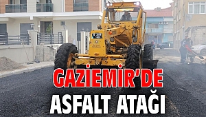 Gaziemir’de asfalt atağı