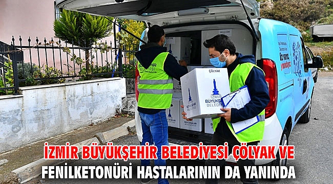 İzmir Büyükşehir Belediyesi çölyak ve fenilketonüri hastalarının da yanında