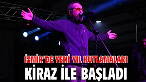 İzmir’de yeni yıl kutlamaları Kiraz ile başladı