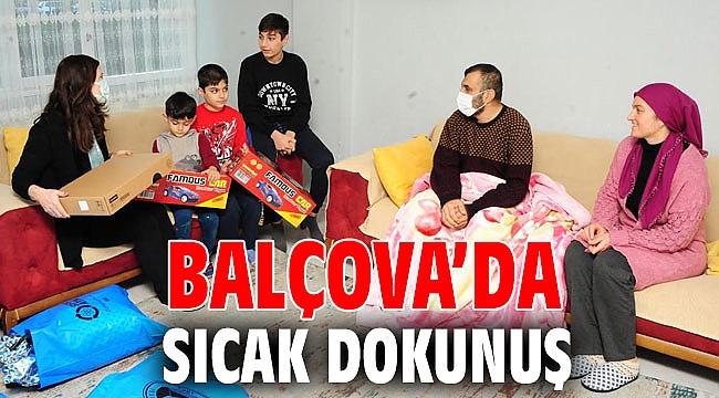 Balçova’da sıcak dokunuş
