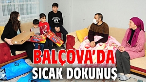 Balçova’da sıcak dokunuş