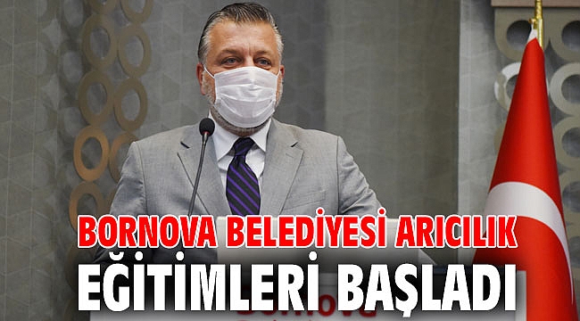 Bornova Belediyesi arıcılık eğitimleri başladı