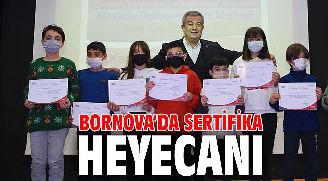 Bornova’da sertifika heyecanı