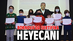Bornova’da sertifika heyecanı