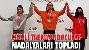 Çiğlili Taekwondocular Madalyaları Topladı