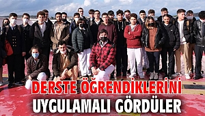 DERSTE ÖĞRENDİKLERİNİ UYGULAMALI GÖRDÜLER
