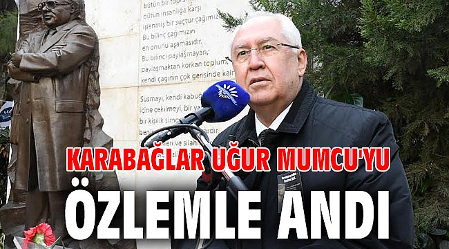 Karabağlar Uğur Mumcu'yu özlemle andı