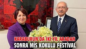Karaburun’da iki yıl aradan sonra mis kokulu festival