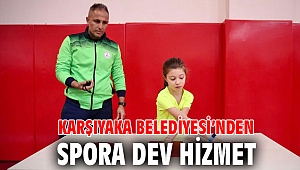 Karşıyaka Belediyesi’nden spora dev hizmet