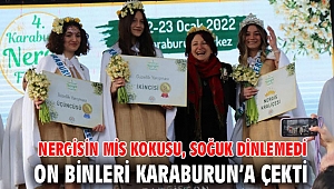 Nergisin mis kokusu, soğuk dinlemedi, on binleri Karaburun’a çekti… 