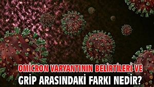 Omicron varyantının belirtileri ve grip arasındaki farkı nedir?