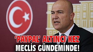 ‘PayPal’ altıncı kez Meclis gündeminde!