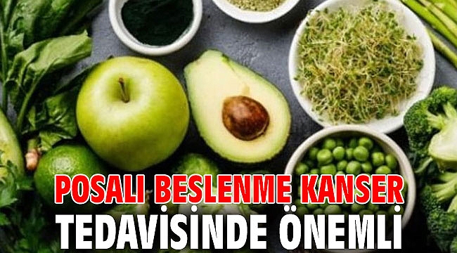 Posalı beslenme kanser tedavisinde önemli