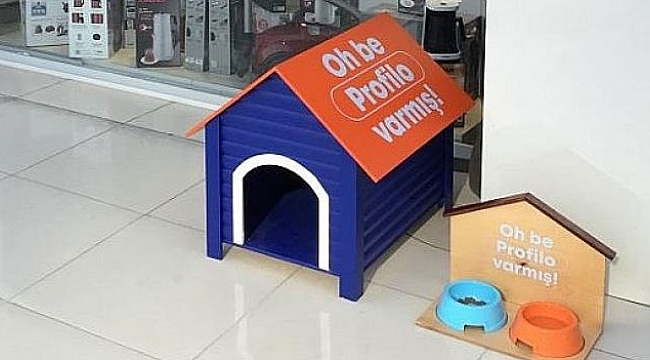 Profilo'dan sokak hayvanlarına destek
