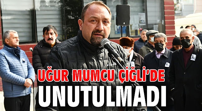 Uğur Mumcu Çiğli’de Unutulmadı