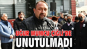 Uğur Mumcu Çiğli’de Unutulmadı