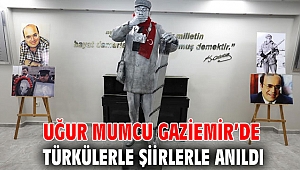 Uğur Mumcu Gaziemir’de türkülerle şiirlerle anıldı