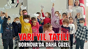 Yarı yıl tatili Bornova’da daha güzel
