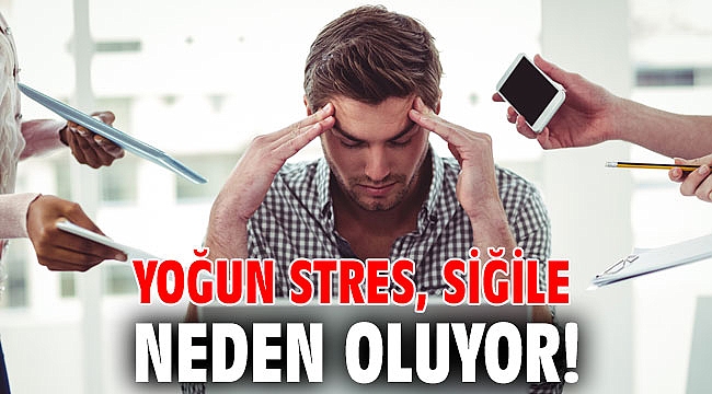 Yoğun stres, siğile neden oluyor!