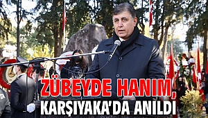 Zübeyde Hanım, Karşıyaka’da anıldı