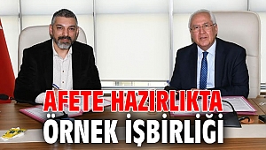 Afete hazırlıkta örnek işbirliği