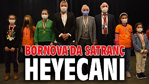 Bornova’da satranç heyecanı