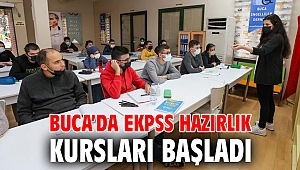 Buca’da EKPSS hazırlık kursları başladı